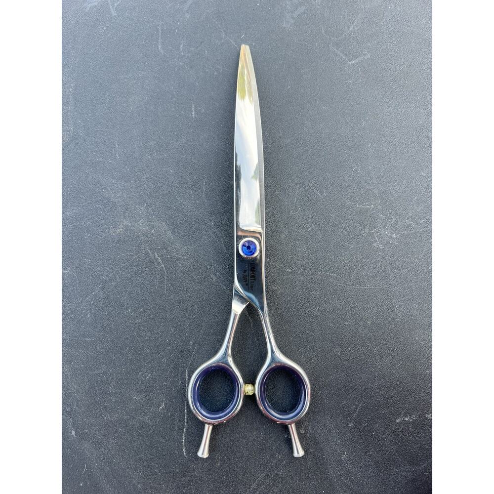Comfortline by Akko H800C 8" Curved Grooming Shears - 440C Japanese Steel